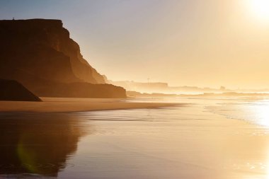 Güneşli Plaj manzara