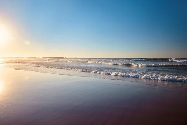 Blue Sunset Coast — Stockfoto