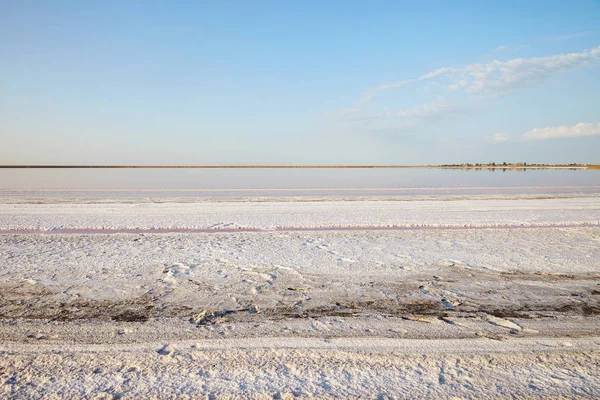 Beautiful salty beach — Stock Photo, Image