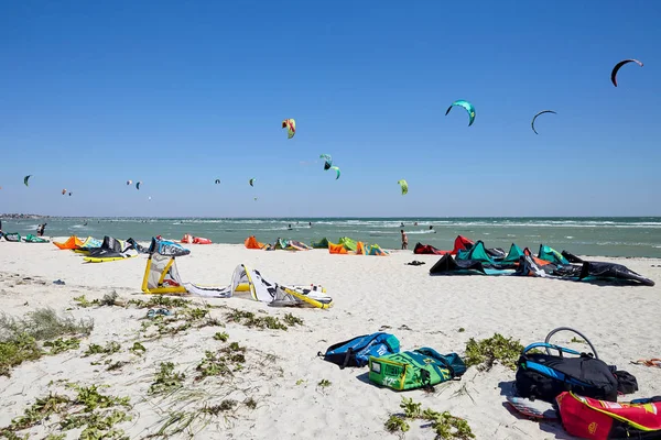 Surf kite parking — Photo