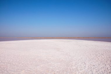 Tuz plajı panoraması