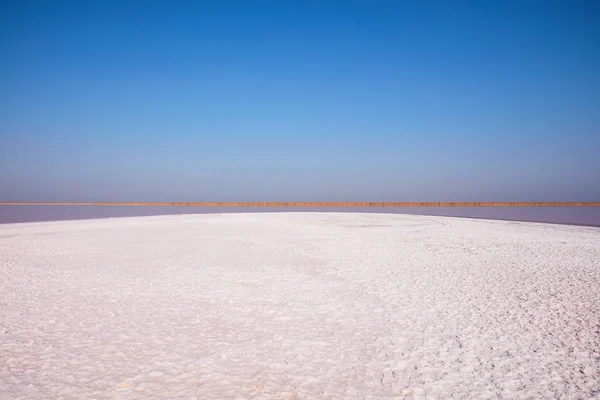 Panorama de la playa de sal —  Fotos de Stock
