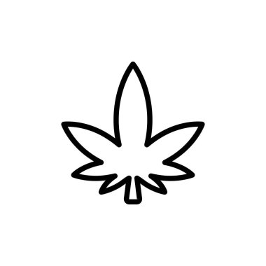 İzole edilmiş siyah yaprak ana hatları temiz beyaz arkaplana karşı duruyor, çeşitli tasarım ve çizimler için ideal minimalist ve basit bir tasarım sunuyor.