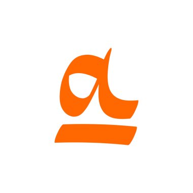 İlk harfi A olan yaratıcı logo tasarımı