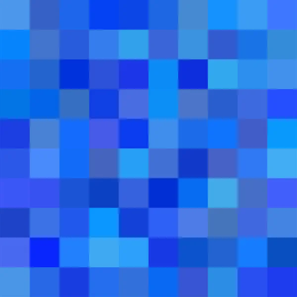 Padrão sem costura. Fundo quadrado geométrico. Cores azuis. Pixel art style.Vector tile.Abstract ilustração . —  Vetores de Stock