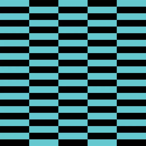 Nahtlose Vektormuster. geometrischer quadratischer Hintergrund. blaue und schwarze Farben. vertikale Vektorkachel.abstrakte Abbildung. — Stockvektor