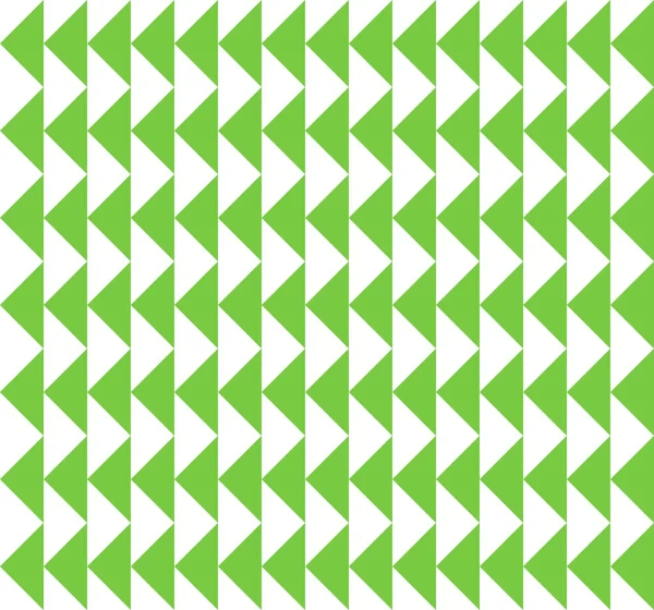 Треугольный фон. Бесшовный шаблон. Геометрическая абстрактная фактура. Зеленый и белый цвета. Многоугольная мозаика. Векторная иллюстрация — стоковый вектор