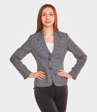 Genç güzel kız eğleniyor portresi kapatın. Doğal m