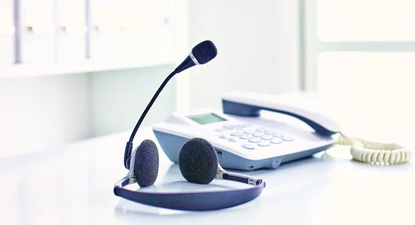 Kommunikationsunterstützung, Call Center und Kundendienst helfen de — Stockfoto