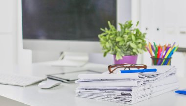 Çalışma alanı Masaüstü, belgeler üzerinde Ofis masaları