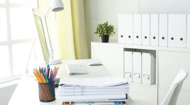 Çalışma alanı Masaüstü, belgeler üzerinde Ofis masaları