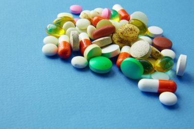 Hap, tablet ve kapsüller tablosundaki ürün yelpazesine