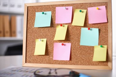 Tahtayı ofis çok renkli çıkartmaları