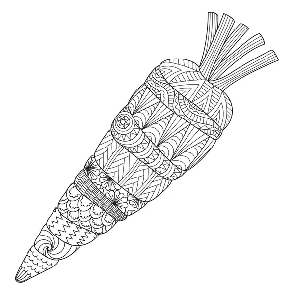 Zeichenstrichkunst Von Mais Für Den Druck Auf Produkt Malbuch Für — Stockvektor