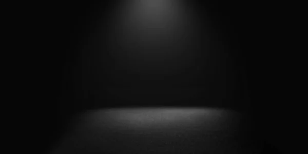 Boş, loş bir stüdyo ya da yerde siyah deri dokular olan bir sahne. Yukarıdan gelen tek bir spot ışığı zemini aydınlatır. Diğer türlü karanlık arkaplana karşı hafif bir değişim etkisi yaratır.
