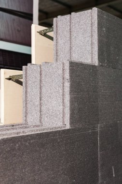 Polistren blok veya genişletilmiş eps tuğla 