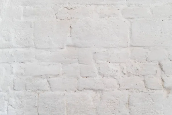 Foto de textura de pared de ladrillo blanco viejo — Foto de Stock