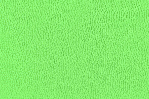 Green Leather Texture Background Surface Leather Structure — Stock Photo, Image