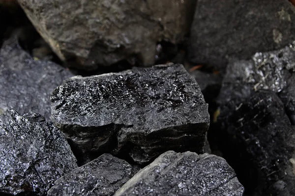 Близько Чорного Вугілля Видобутку Вугілля — стокове фото