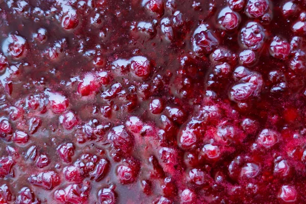 frenk üzümü reçel. Yukarıdan görüntüleyin. Arka plan için. Çilek. Malzemeler.