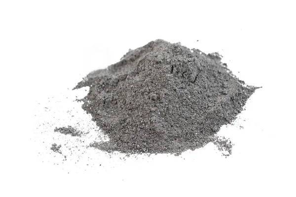 İzole beyaz arka plan, doku, Ash Çarşamba kavramı üzerinde kül yığını