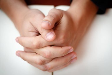 eller dua kutsal İncil inanç, spirtuality ve din kilise kavram üzerinde katlanmış.