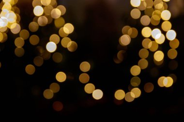 ışık gece sarı şehir bokeh arka plan