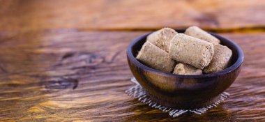 Paçoca, Brezilya'ya özgü yer fıstığı reçeli. Brezilya gıda ülkenin Noderste ve Minas Gerais eyaletinde yapılır. Brezilya gümrük ve malzemeler.