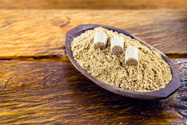 Pacoca, Brezilya'ya özgü yer fıstığı reçeli. Brezilya gıda ülkenin Noderste ve Minas Gerais eyaletinde yapılır. Brezilya gümrük ve malzemeler.