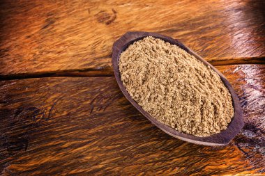 Pacoca, Brezilya'ya özgü yer fıstığı reçeli. Brezilya gıda ülkenin Noderste ve Minas Gerais eyaletinde yapılır. Brezilya gümrük ve malzemeler.