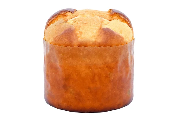 Panettone, tipik Brezilya tatlı ekmek Noel ve Yeni Yıl kutlamaları için bir tatlı olarak servis. — Stok fotoğraf