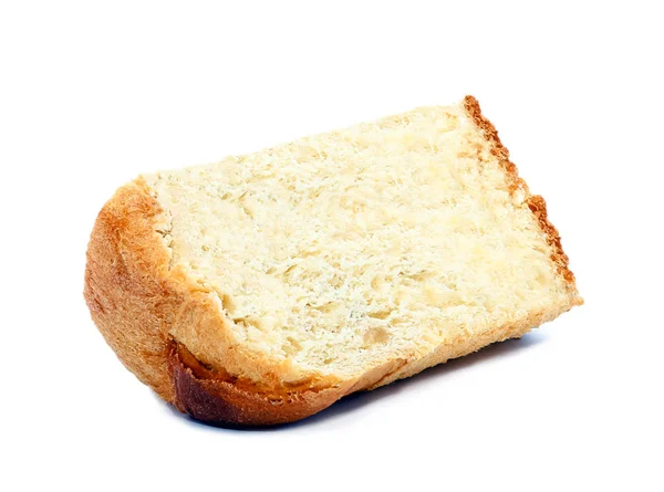 Панеттоне, типичный бразильский сладкий хлеб служил десертом на рождественские и новогодние праздники. Панеттон-макет для рекламы, изолированный белый фон . — стоковое фото