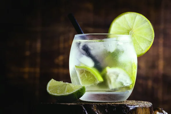 Lemon Fruit Lime Caipirinha of Brazil — Stock Photo, Image