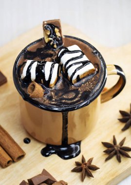 Sıcak çikolata ya da sıcak kakao sıcak sütte eritilmiş sıcak çikolata ya da kakao tozuyla yapılan sıcak, tatlı bir içecektir..