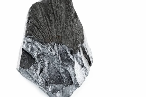 Hematite Bitch Iron Rock Isolated White Background Used Industry Mystical — ストック写真