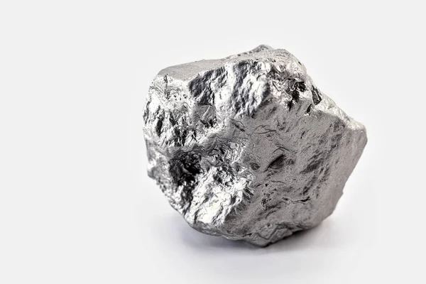 Нікельований Камінь Хімічний Елемент Виникає Внаслідок Поєднання Арсену Антимонію Або — стокове фото