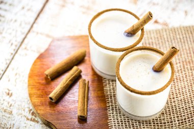 Eggnog ya da alkollü eggnog, Amerika kökenli bir alkollü içecek veya Noel yemeğinde servis edilen bir kokteyl.