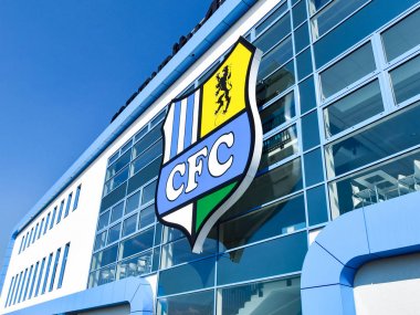 Chemnitz, Almanya - 6 Temmuz 2017: Chemnitz'deki 