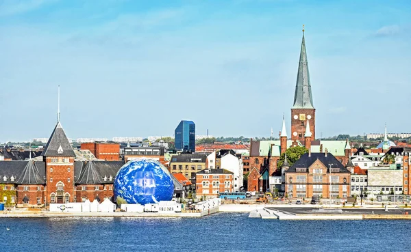 Aarhus Dänemark Juli 2017 Stadtbild Von Aarhus Dänemark — Stockfoto
