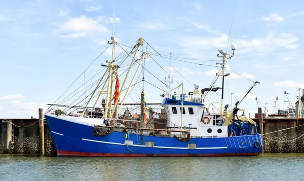 Fishing Trawler Port Buesum North Frisia Germany Stock Image