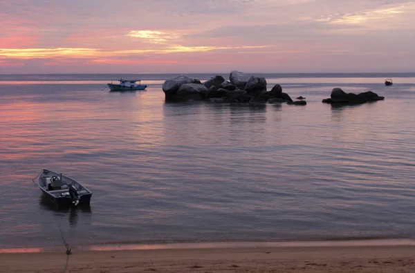 Tioman Island, Malezya, gün batımı görünümü