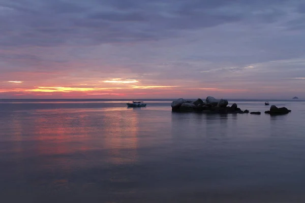 Auringonlasku Tioman Island Malesia — kuvapankkivalokuva