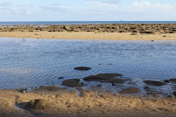 Seaside View Low Tide Tioman Island Malaysia — Stockfoto