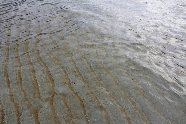 See through underwater sand ripples at Tioman Island