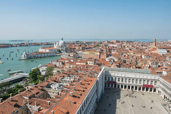 Venice Widok Góry Placu San Marco — Zdjęcie stockowe
