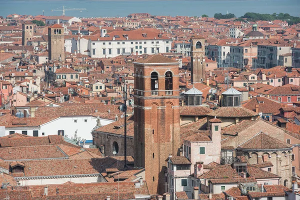 Panorama Venecia Con Los Edificios Históricos Techos — Foto de Stock