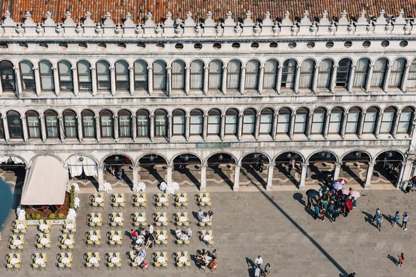 Βενετία Δείτε Από Ψηλά Την Πλατεία Του Αγίου Μάρκου — Φωτογραφία Αρχείου