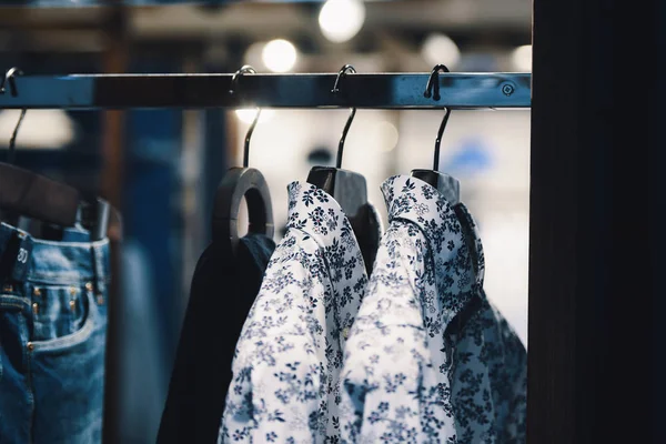 Ropa Bastidores Una Tienda Venecia — Foto de Stock