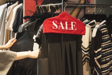 Alışveriş ve satış konsepti