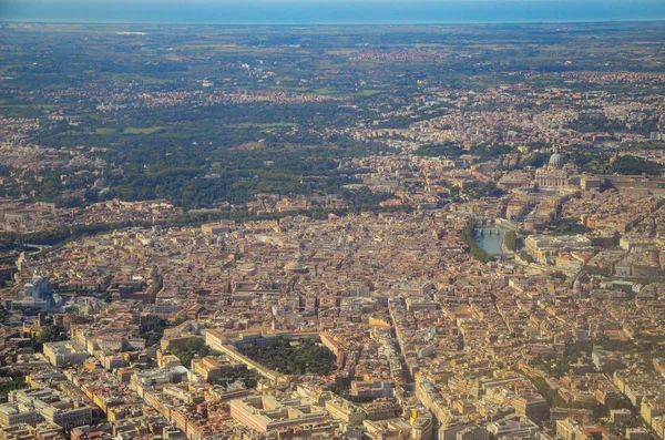 Rome view from aerial